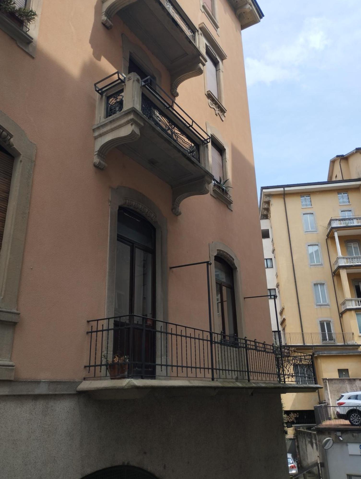 Apartment Stazione Bergamo Bagian luar foto